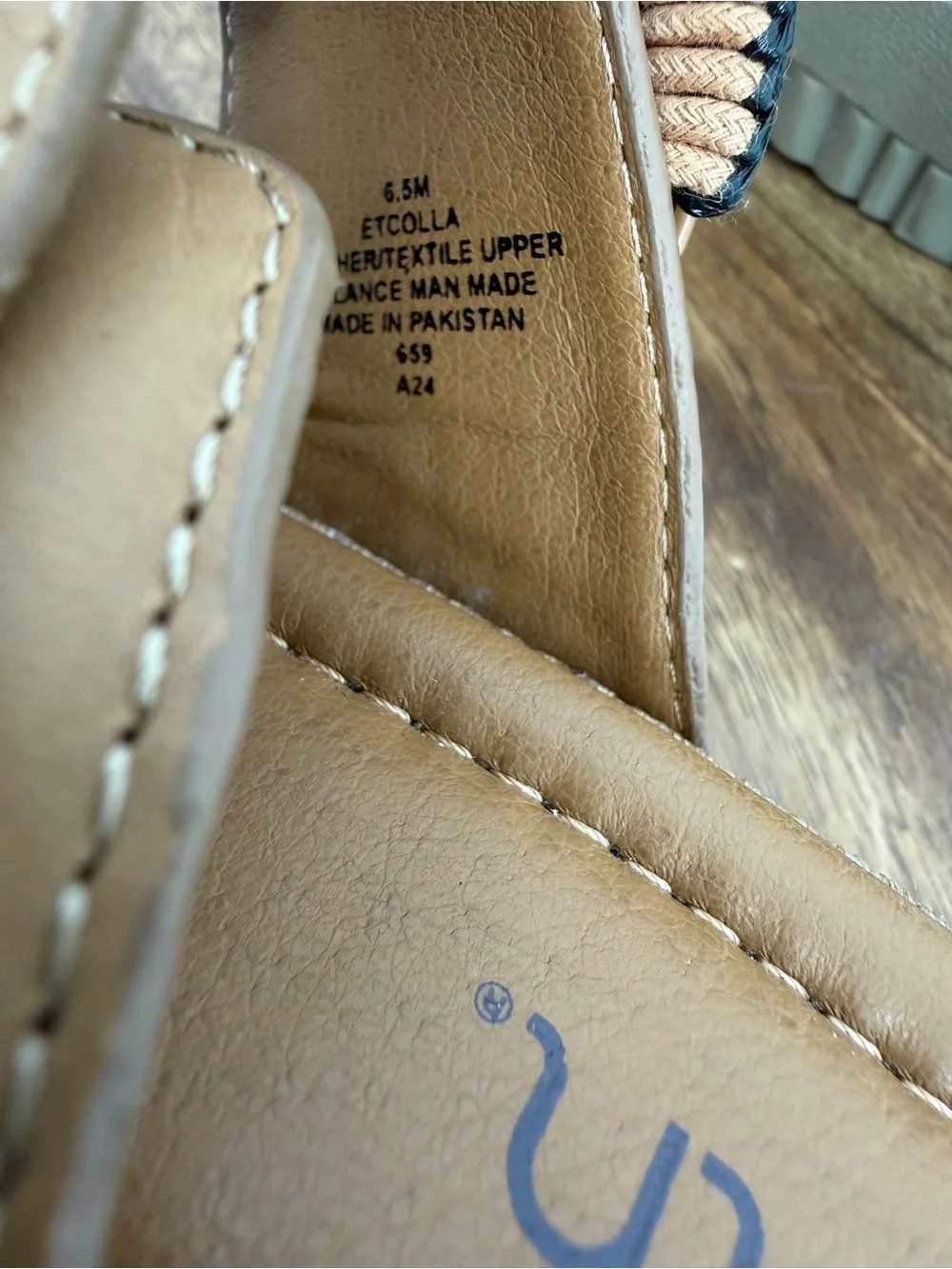 Earth Origins Etolla Raffia Platform Slide Sandals Size 6.5M Boho